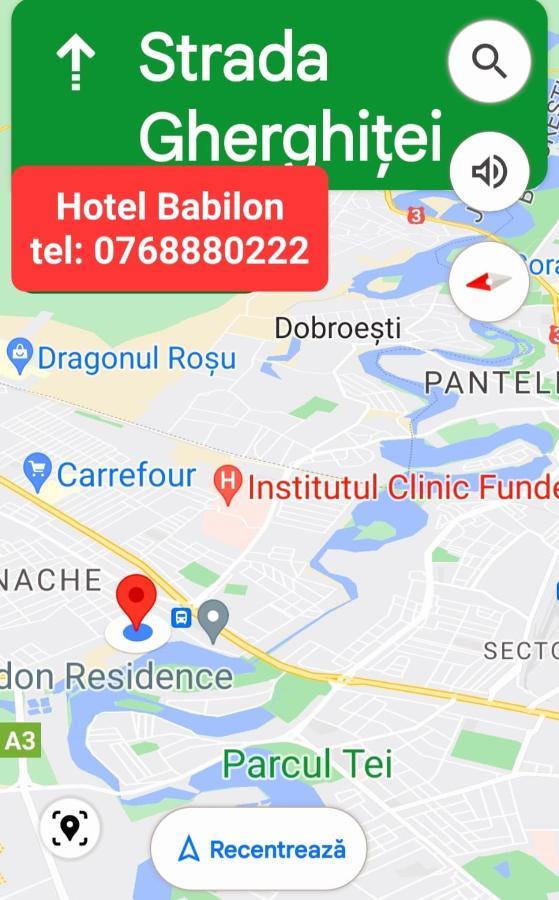 Hotel Babilon Bükreş Dış mekan fotoğraf